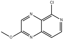 Pyrido[3,4-b]pyrazine, 5-chloro-2-methoxy- Struktur