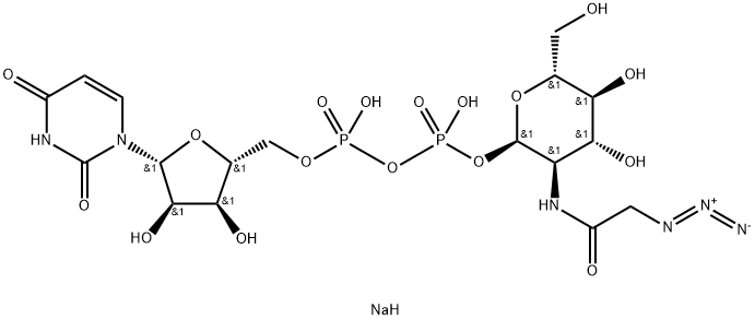 UDP-GlcNAz.2Na Struktur