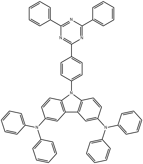 9-[4-(4,6-diphenyl-1,3,5-triazin-2-yll)phenyl]-N3,N3,N3,N3-tetraphenyl-9H-carbazole-3,6-diamine