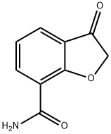 7-Benzofurancarboxamide, 2,3-dihydro-3-oxo- Struktur