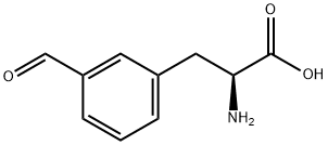 Phenylalanine, 3-formyl- Struktur