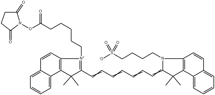 ICG-NHS(mono-sulfo-cy7.5 NHS) Struktur