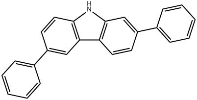 9H-Carbazole, 2,6-diphenyl- Struktur