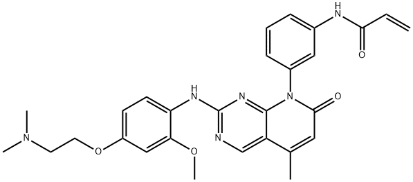 EGFR-IN-1 Struktur