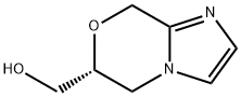 8H-Imidazo[2,1-c][1,4]oxazine-6-methanol, 5,6-dihydro-, (6R)- Struktur