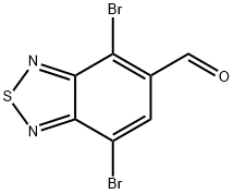 2,1,3-Benzothiadiazole-5-carboxaldehyde, 4,7-dibromo- Struktur