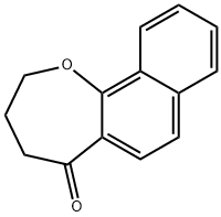 2H,3H,4H,5H-naphtho[1,2-b]oxepin-5-one Struktur