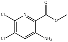 methyl 3-amino-5,6-dichloropyridine-2-carboxylate Struktur