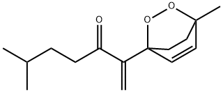 1,4-Epidioxybisabola-2,10-dien-9-one Struktur