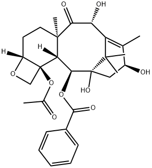 7-deoxy-10-deacetylbaccatin III Struktur