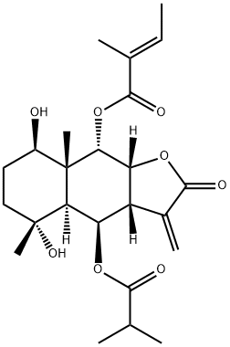 Wedelialactone A Struktur