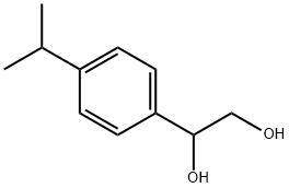 1,2-Ethanediol, 1-[4-(1-methylethyl)phenyl]- Struktur