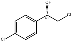 (1S)-2-chloro-1-(4-chlorophenyl)ethan-1-ol Struktur