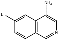 4-Isoquinolinamine, 6-bromo- Struktur