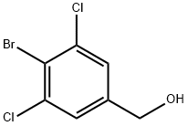 Benzenemethanol, 4-bromo-3,5-dichloro- Struktur