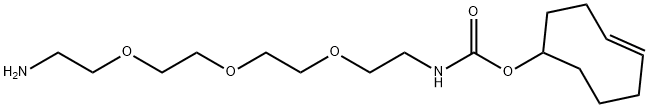 (4E)-TCO-PEG3-amine Struktur