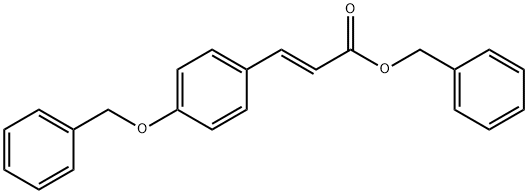 2-Propenoic acid, 3-[4-(phenylmethoxy)phenyl]-, phenylmethyl ester, (2E)-