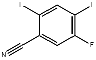 Benzonitrile, 2,5-difluoro-4-iodo- Struktur