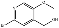 4-Pyridinemethanol, 2-bromo-5-methoxy- Struktur