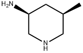 3-Piperidinamine, 5-methyl-, (3S,5R)- Struktur