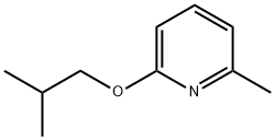 2-Methyl-6-(2-methylpropoxy)pyridine Struktur