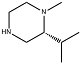 (R)-2-isopropyl-1-methylpiperazine Struktur