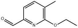 2-Pyridinecarboxaldehyde, 6-ethoxy-5-methyl- Struktur