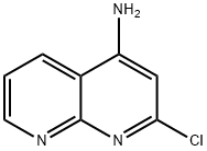 1,8-Naphthyridin-4-amine, 2-chloro- Struktur