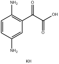 Potassium 2-(2,5-diaminophenyl)-2-oxoacetate Struktur