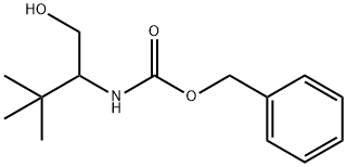 benzyl 1-hydroxy-3,3-dimethylbutan-2-ylcarbamate Struktur