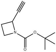 TERT-BUTYL 2-ETHYNYLAZETIDINE-1-CARBOXYLATE Struktur