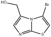 Imidazo[2,1-b]thiazole-5-methanol, 3-bromo- Struktur