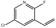 Pyridine, 5-chloro-3-ethenyl-2-fluoro- Struktur