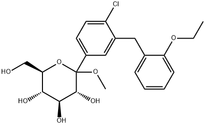 Dapagliflozin Impurity 144 Struktur