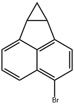 7H-Cycloprop[a]acenaphthylene, 3-bromo-6b,7a-dihydro- Struktur