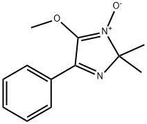 2H-Imidazole, 4-methoxy-2,2-dimethyl-5-phenyl-, 3-oxide