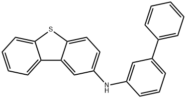 N-([1,1'-biphenyl]-3-yl)dibenzo[b,d]thiophen-2-amine Struktur