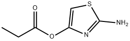 4-Thiazolol, 2-amino-, 4-propanoate