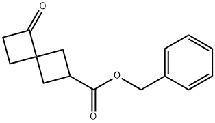 Spiro[3.3]heptane-2-carboxylic acid, 5-oxo-, phenylmethyl ester Struktur