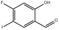 4-Fluoro-2-hydroxy-5-iodo-benzaldehyde Struktur