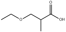 3-ethoxy-2-methylpropanoic acid Struktur