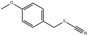 Thiocyanic acid, (4-methoxyphenyl)methyl ester Struktur