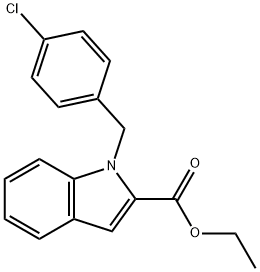 ethyl 1-(4-chlorobenzyl)-1H-indole-2-carboxylate