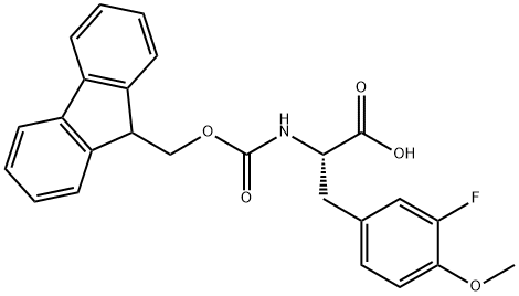 L-Tyrosine,N-((9H-fluoren-9-ylmethoxy)carbonyl)-3-fluoro-O-m|L-Tyrosine,N-((9H-fluoren-9-ylmethoxy)carbonyl)-3-fluoro-O-m