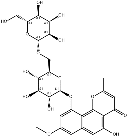 Isorubrofusarin-6-O-β-gentiobioside, 200127-93-1, 結(jié)構(gòu)式