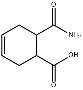 1,2,3,6-tetrahydrophthalamic acid Struktur