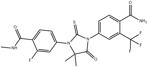 Enzalutamide Impurity 7 Struktur