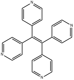 Pyridine, 4,4',4'',4'''-(1,2-ethenediylidene)tetrakis- Struktur