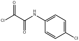 Acetyl chloride, 2-[(4-chlorophenyl)amino]-2-oxo- Struktur