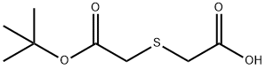 2-{[2-(tert-butoxy)-2-oxoethyl]sulfanyl}acetic Acid Struktur